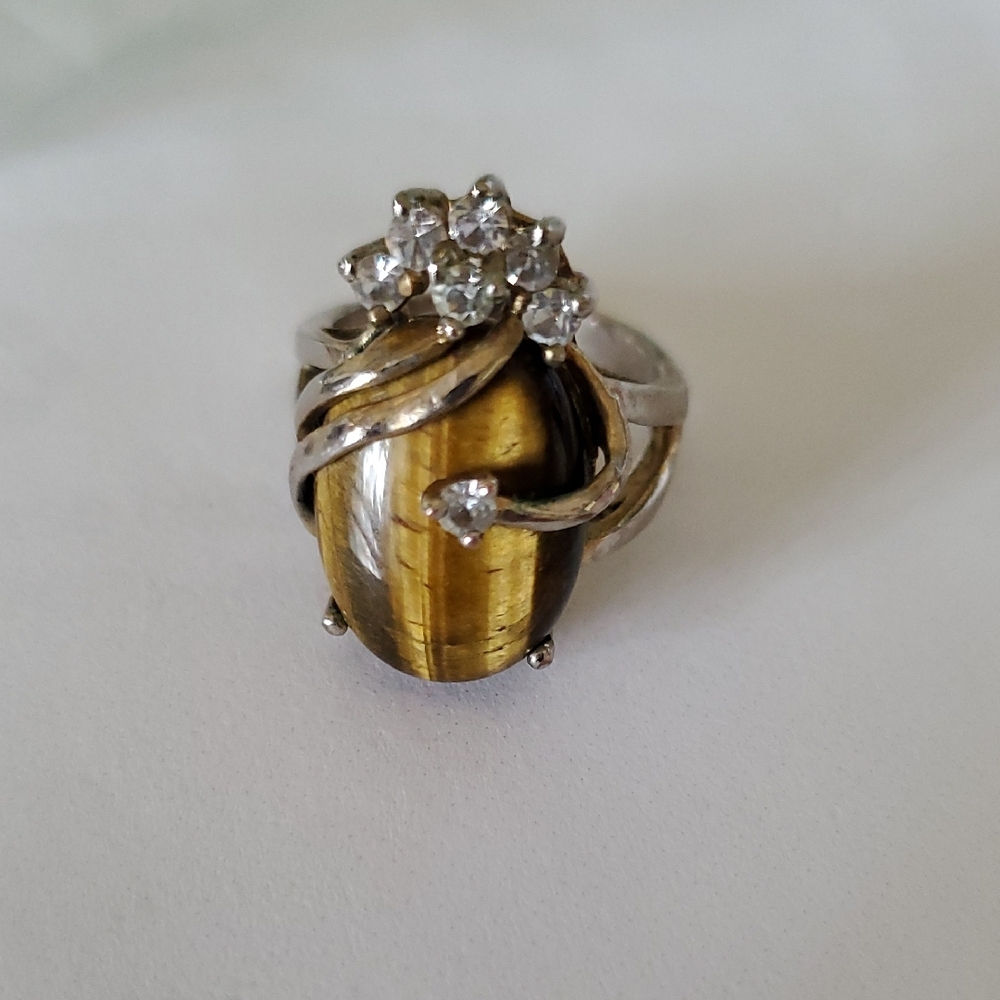 Vintage Tiger's Eye Ring
